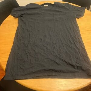 Madewell Black T-Shirt Dress XL